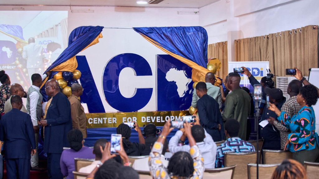 Official unveiling of the ACDI identity.